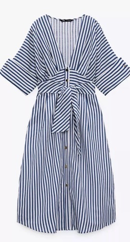 Bnwt zara blue white - zara,