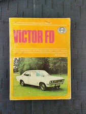 Haynes Vauxhall Victor FD SERIES Including VX 4/90 1967 To 1972 Owners Handbook