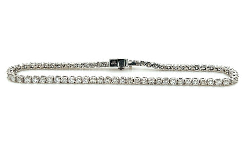 Diamond tennis bracelet - diamond,