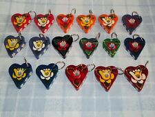 Heart Shaped Wooden Key Ring