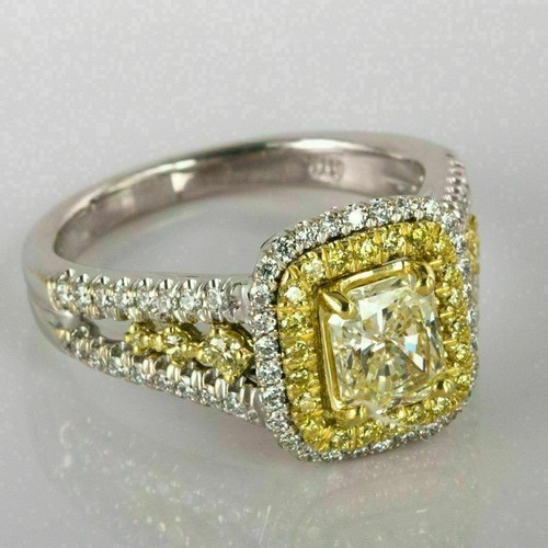 Radiant cut canary yellow - cut,
