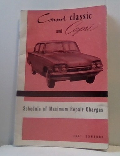 Consul classic and capri - classic,