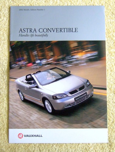 Vauxhall astra convertible - vauxhall,