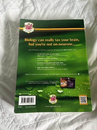 Aqa level biology student - aqa,