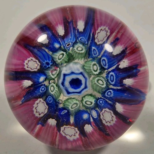 Old english millefiori glass - english?,