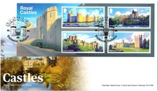 2026 castles mini - castles, fdc