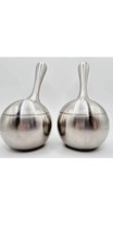 GEORG JENSEN CLASSIC TWIST SALT & PEPPER USED BUT GOOD COND Rare Vintage Design