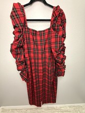 Antonio Melani Red Tartan