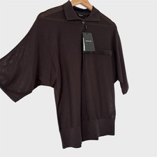 New Massimo Dutti Brown Knit