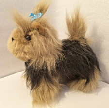 Yorkie Yorkshire Terrier Puppy Dog Brown Black Soft Plush 9” Stuffed Animal 51