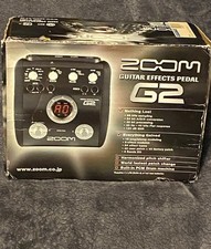 Zoom G2 Guitar Multi-Effects Pedal Black