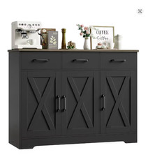 Sideboard, 3 Drawers 3 Doors