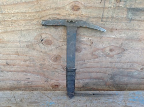 Vintage slate roofing - slate, hammer