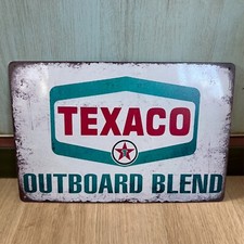 Texaco tin sign gas - texaco,