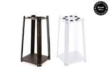 Cue Stand for Snooker or Pool Cues Stylish Modern Design & Compact Holds 8 Cues