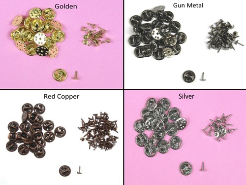 Metal badge button - badge, lapel