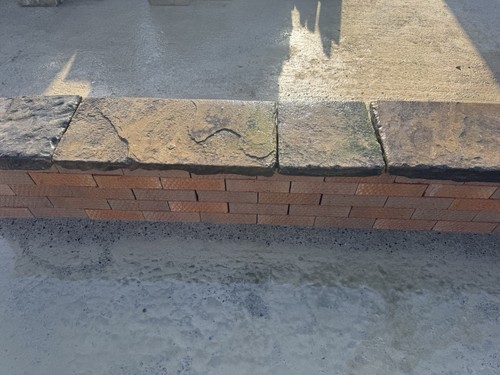 Reclaimed yorkstone coping - reclaimed,