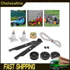 40MnB Steel Lawn Mower Deck Parts Rebuild Kit Deck Rebuild Kit Black