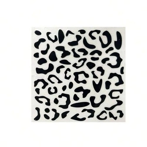 Pvc car stickers - stickers, leopard