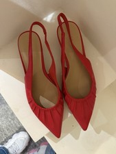 Women’s Red Kitten Heel
