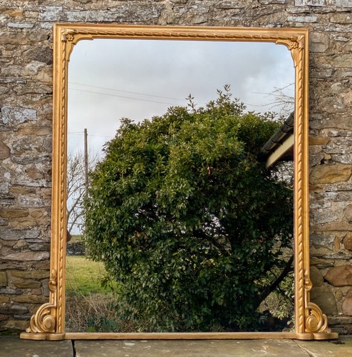 Large antique gilt wood - large,
