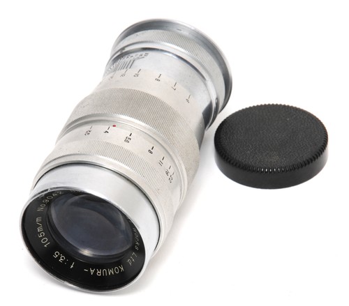 Komura 105 lens - komura, mm
