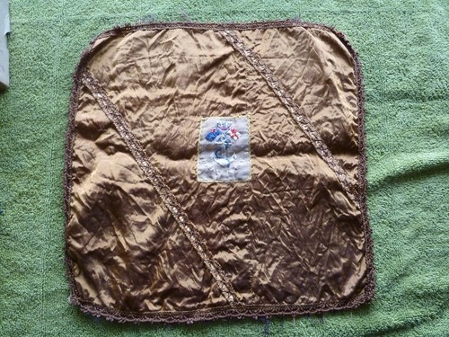 Ww1 hand embroidered silk - ww1, &