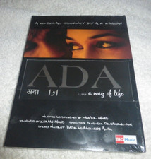 A.R. Rahman Ada a Way of Life Musical Journey CD Bollywood Import New Sealed