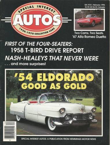 Special interest autos - special-interest, 1996