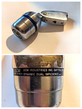 Vintage DCM Dynamic Dual Impedence Vocal Pole Microphone Hinged M-65/U USA