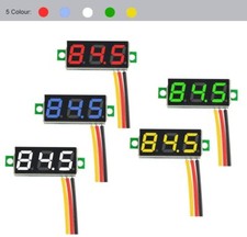 Mini Voltmeter Tester LED