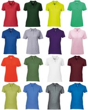 GILDAN LADIES FEMALE FIT POLOSHIRT TOPS WOMENS POLO SHIRT SPORT WORK