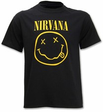 Official Nirvana T Shirt Happy