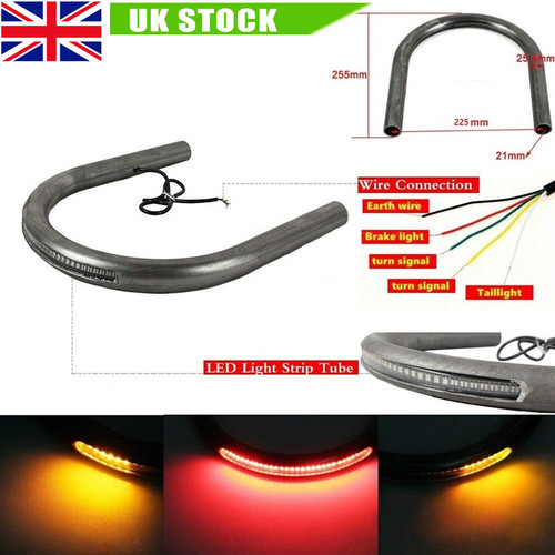 Cafe racer rear frame hoop - uk,