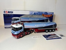 Corgi cc13762 Scania R fuel tanker Malcolm 1.50 scale (used)