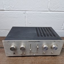 Vintage 1970s Marantz 1050 Console Stereo Amplifier