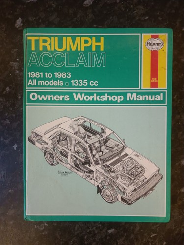 Haynes triumph acclaim - triumph,