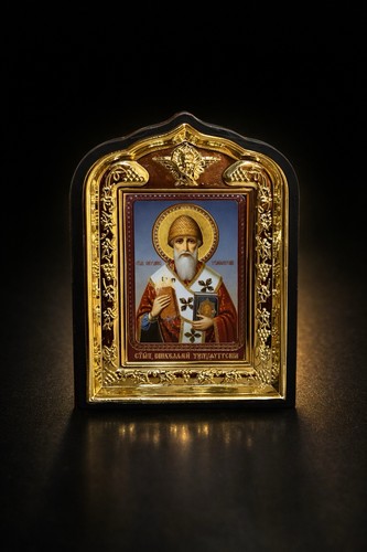 Orthodox icon saint spyridon - orthodox,