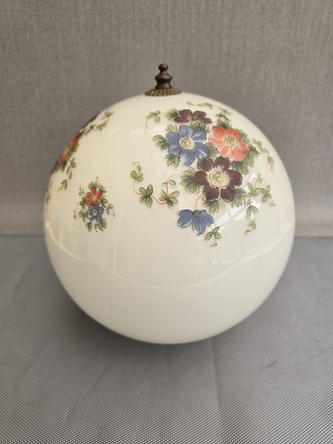 Vintage opaline glass globe - vintage,