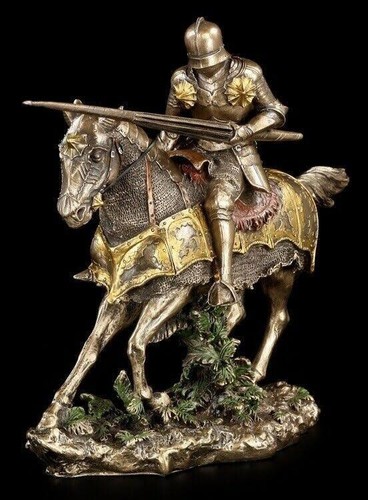 Jousting knight horseback - knight, on