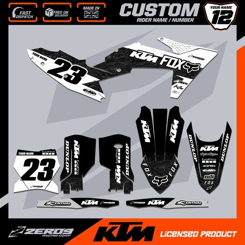 Ktm motocross graphics - motocross, graphics,