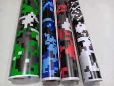 Car Vinyl Wrap Sticker Check Decal Film  Digital Camo vehicle wrapping Matt