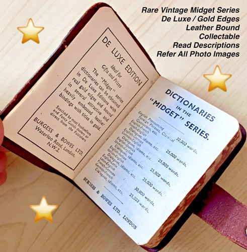DICTIONARIES⭐MIDGET