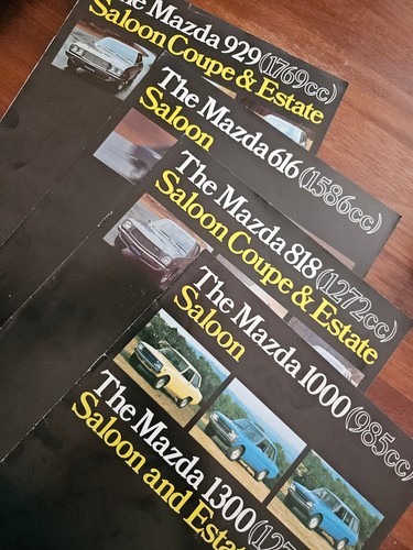 Mazda car brochures from - brochures, 1975