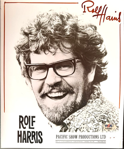 Rolf harris signed autographed - rolf,