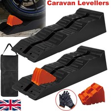2Pcs/Set Caravan Levellers 5T Campervan Trailer Motorhome Levelling Block Ramp