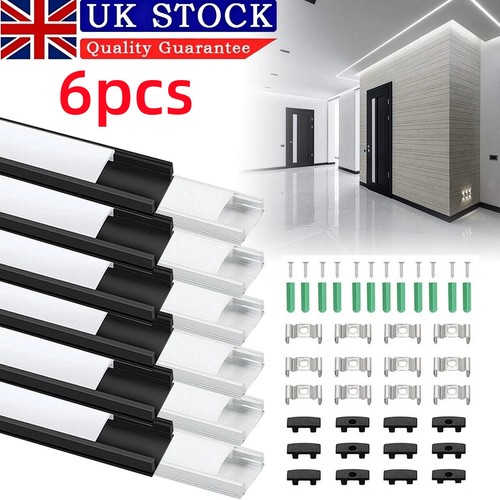 Pack led aluminium channel - 6,