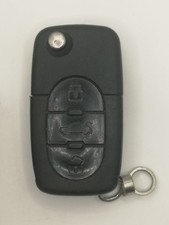 GENUINE USED AUDI 3 BUTTON REMOTE KEY FOB 4D0 837 231 K