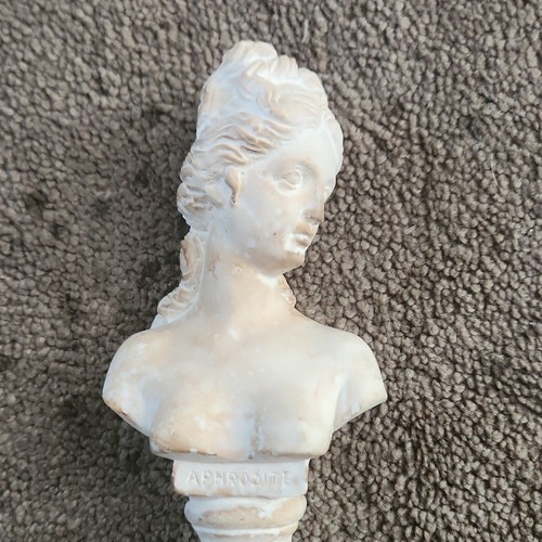 White aphrodite greek bust - white,