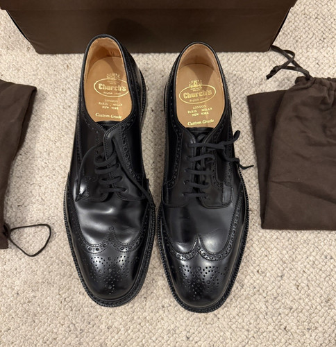 Church grafton black brogue - church's,